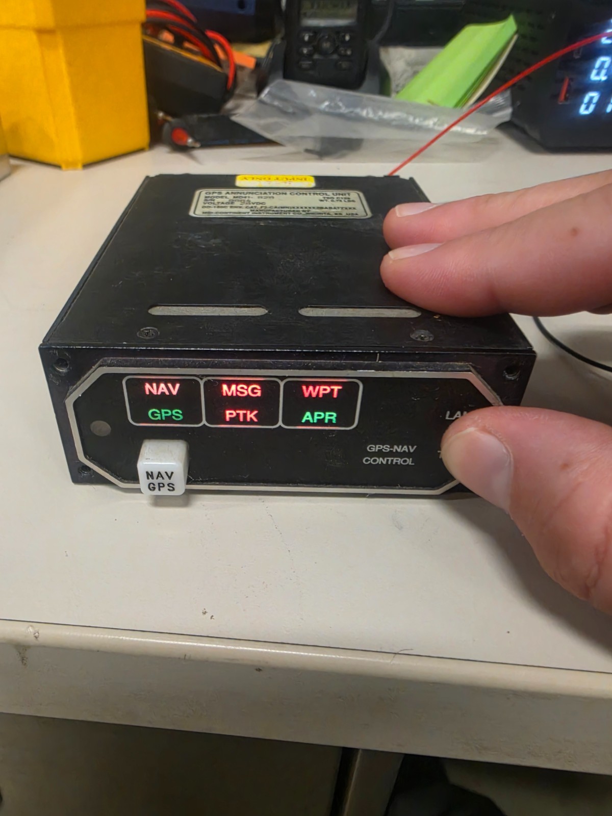 MD41-828 GPS Annunciation Control Unit MD41-828 GPS Annunciation Control Unit