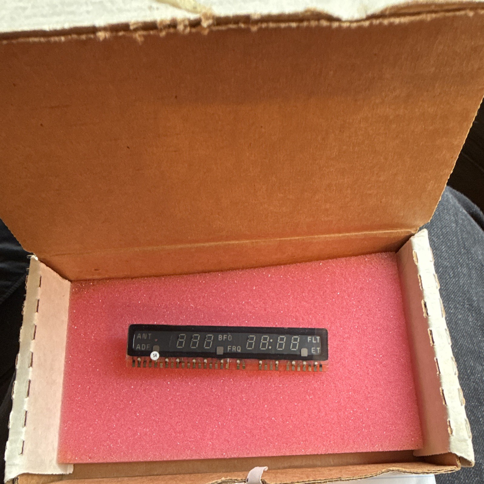 bendix/king KR-87 replacement display PN: 037-0055-00 bench tested good bendix/king KR-87 replacement display PN: 037-0055-00 bench tested good