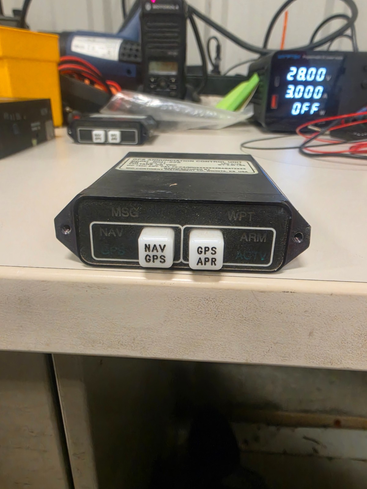 MD41-228 GPS Annunciation Control Unit MD41-228 GPS Annunciation Control Unit