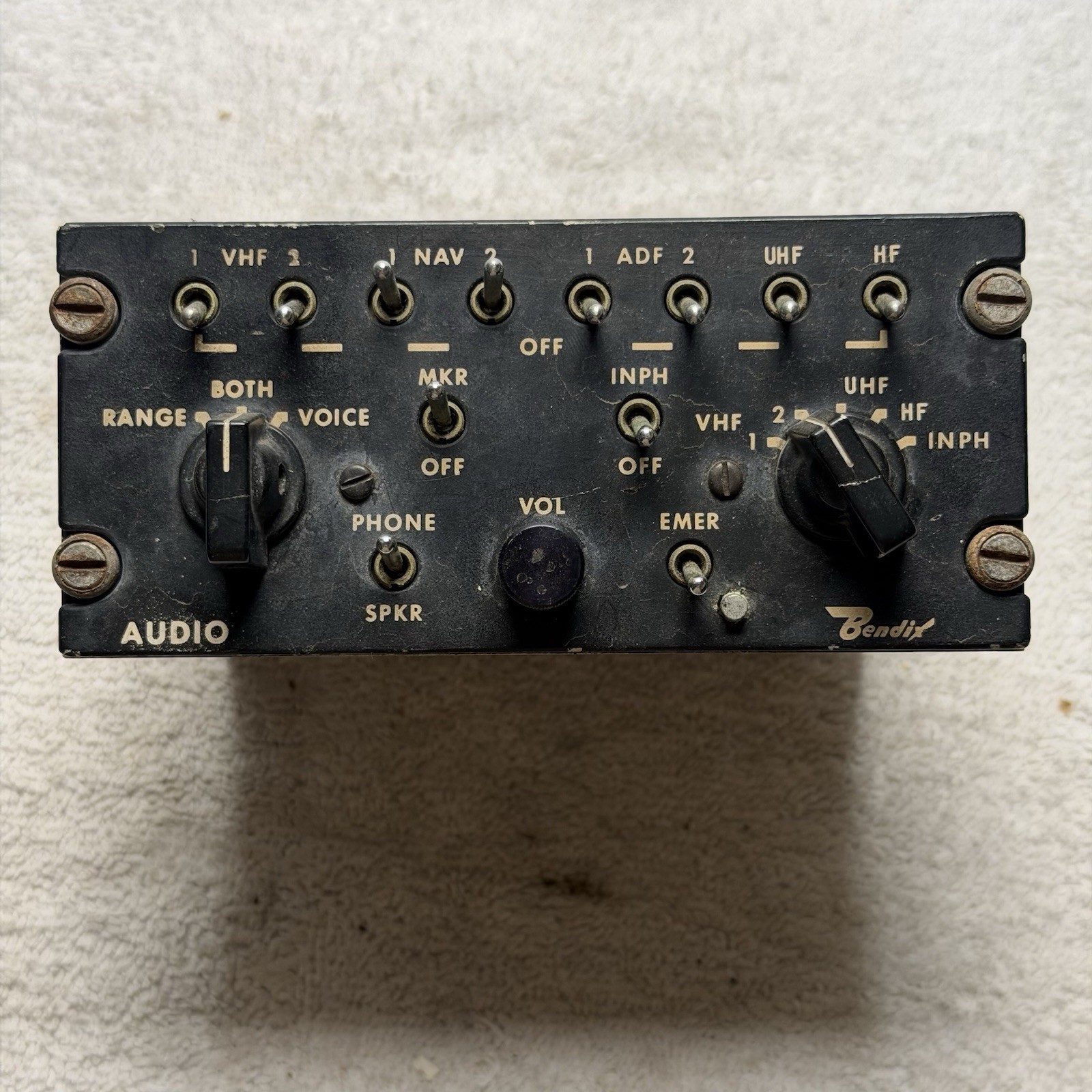 Bendix ASA-31A Audio Selector/Amplifier Tested Bendix ASA-31A Audio Selector/Amplifier Tested