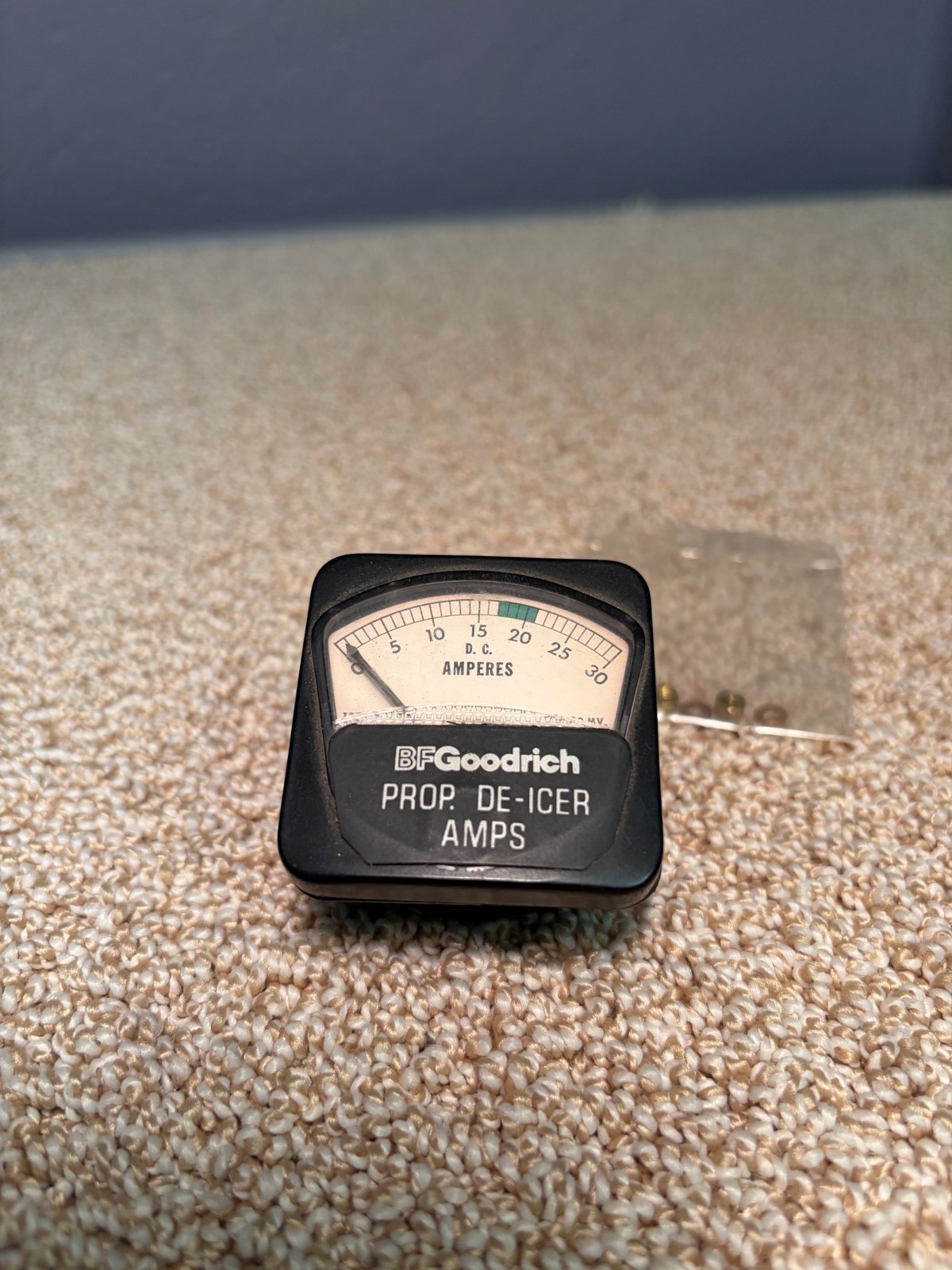 GOODRICH 3E1389-1 DEICE AMMETER-NEW GOODRICH 3E1389-1 DEICE AMMETER-NEW