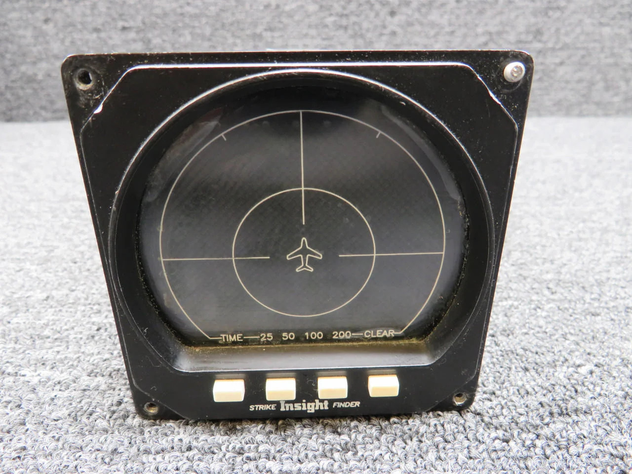 2000-021-026 Insight Avionics Strike Finder Display with Mods (Worn Screen) 2000-021-026 Insight Avionics Strike Finder Display with Mods (Worn Screen)