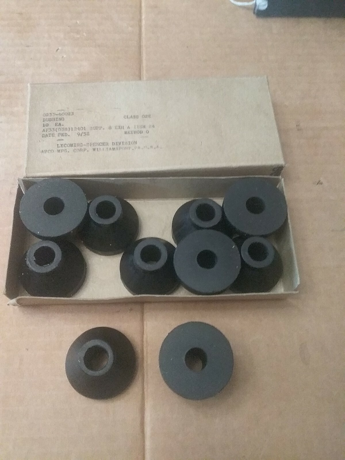 Lycoming Aircraft Bushing # 60023 Set Of 10 Lycoming Aircraft Bushing # 60023 Set Of 10