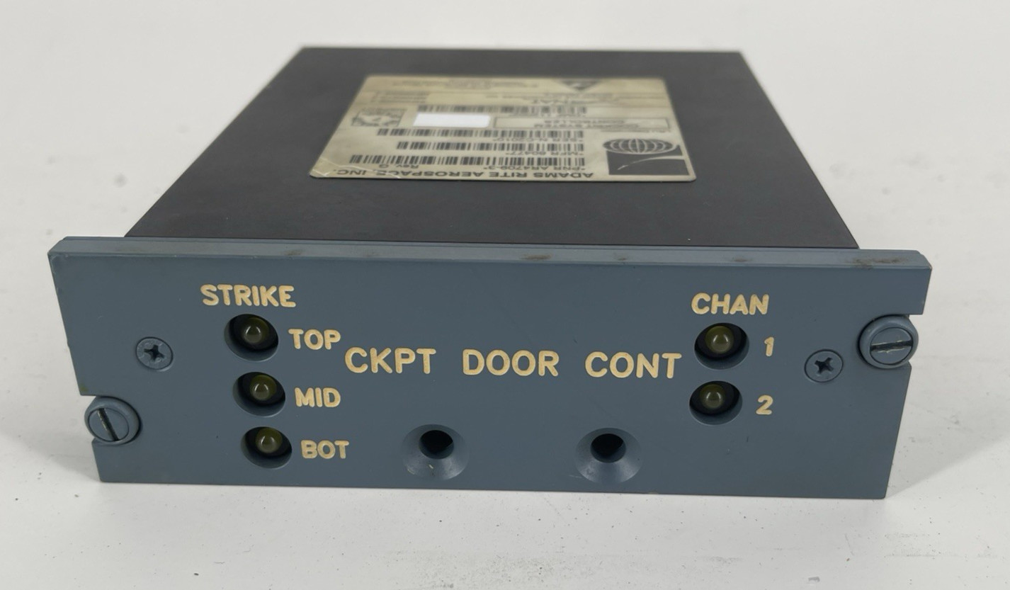 Adams Rite RA4709-3 Aircraft Cockpit Door System Controller LRU Rev G