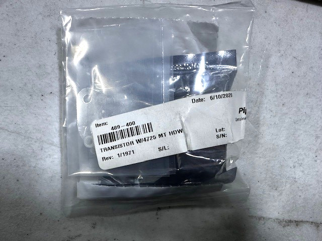 489-400, PIPER TRANSISTOR 489-400, PIPER TRANSISTOR