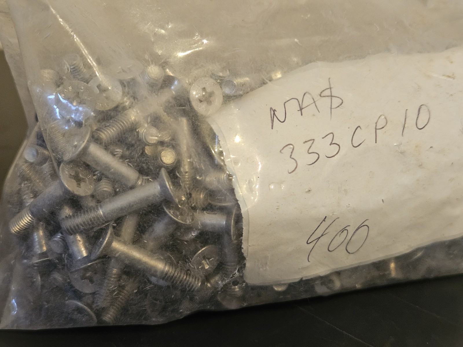 [Qty 400] NAS333CP10 Aerospace Machine Screw 10/32" × 5/8" Grip Lot Of 400
