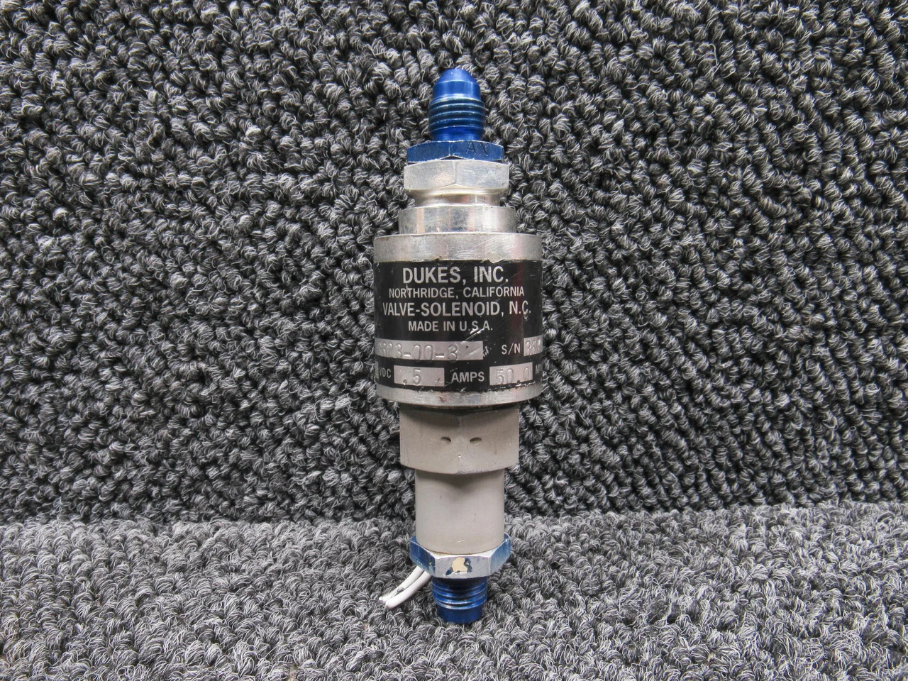 3623-00-3 Dukes Solenoid Valve (28V) 3623-00-3 Dukes Solenoid Valve (28V)