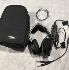Bose A20 Aviation Headset with Bluetooth and Dual Plug Cable - Black picture