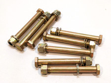 (Lot of 2) NAS1307-50 Aircraft Bolt 7/16-20 UNJF w/ Lock Nuts & Washers picture