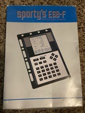 Vintage Sporty’s E6B-F Electronic Flight Computer Aviation Flight Calculator picture