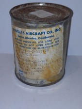 Douglas Aircraft CO. Santa Monica California 1956 Sealed Can Of Food ? picture