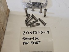 (100) TLV501-5-10 Aerospace Taper-lok Pin Rivet threaded Titanium Lot Of 100 picture
