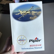 Piper Meridian PA-46-500TP Pilot's Information Manual, sn; 4697198, 4697216 & Up picture