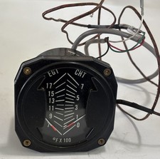Vintage Westberg Westach 3DA1 EGT / CHT Aircraft Gauge picture