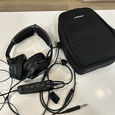 Bose A30 Aviation Headset With Bluetooth Dual GA Plug With Case picture