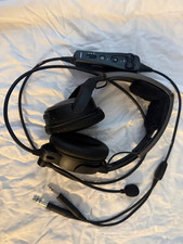 Bose A20 Aviation Headset with Bluetooth and Dual Plug Cable Black with case picture