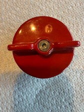 Cessna Fuel Cap C156003-0101 Used Red Aircraft Vented Gas Cap picture