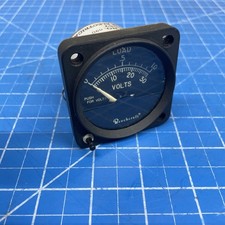 Hickok Beechcraft 562-287 Load / Volt Indicator PN 50-380067 Missing Knob picture