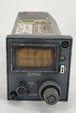 Bendix King KFS 598A 071-1282-26 VHF COMM Control Unit 5V Aircraft Avionics picture