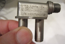 TRANSDUCER ASSEMBLY SKURKA P/N H593-CP850 AS REMOVED AIRESEARCH 3070722-3 picture