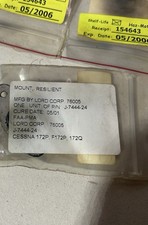 New Old Stock Lord Corp J-7444-24 Engine Cowling Shock Mount For Cessna 172 picture