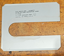 Univair Yoke Inspection Cover, Right, Fits Piper, P/N U60571-001, NOS picture