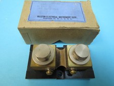 300 AMP 50 MV Aircraft Shunt New in Box AN3200-300 Weston 118361 Ammeter picture