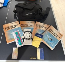Jeppesen Private Pilot Test Study Kit Full FAA Test Prep Set picture