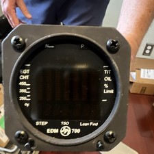JPI EDM-700 Engine Monitor EGT-701-6C Fuel Flow 6 Cylinder Aircraft picture