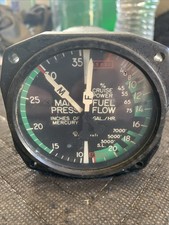 Beechcraft Garwin Manifold/Fuel Flow Gauge picture