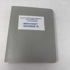 Duchess-76 Pilot's Operating Handbook and Airplane Flight Manual, Beechcraft picture