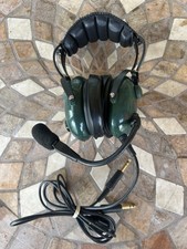 Avcomm General Aviation pilot headset  model No. AC-900PNR green picture