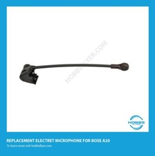 Bose A20 Aviation Headset Electret High Impedance Boom Microphone Mic / Mike picture