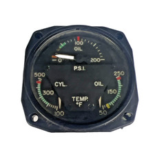 Beechcraft 96-380016 Three in One Gauge Garwin 22-804-08 picture