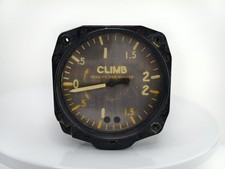 Vintage Aviation Aircraft Vertical Rate of Climb Indicator Canadian 6AA-340 picture