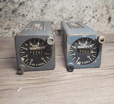 2X Simmonds Precision Fuel Quantity Indicator B175-21W DC‑9 Vintage Aircraft picture