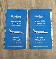 FlightSafety Citation S/II Model S550 Normal & Emergency Abnormal Procedure picture