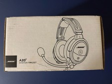 Bose A20 Aviation Headset 324843-W130 Military U174 5-Ohm Mic NEW IN BOX picture