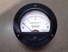 TRIPLETT VINTAGE AMMETER GAUGE P/N 341-T NEW picture