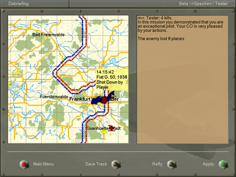 The dynamic campaign mode in Forgotten Battles included a moving front line.
