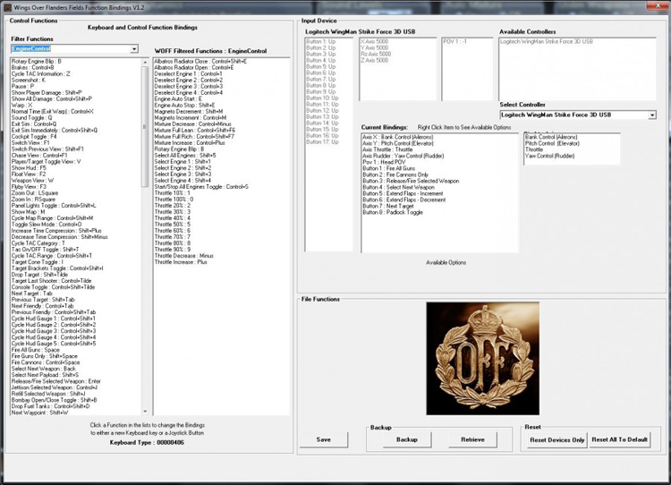 WOFF-keybinding Keybinding